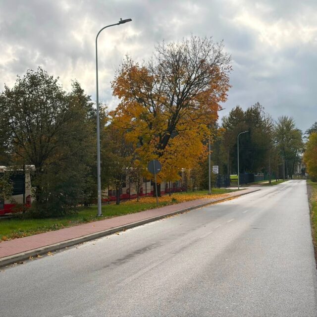 ul. Podzamcze w Opolu Lubelskim